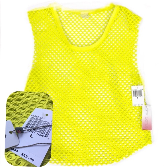 Pink Lotus Tops - 🛍️#60 Pink Lotus Netted Tank